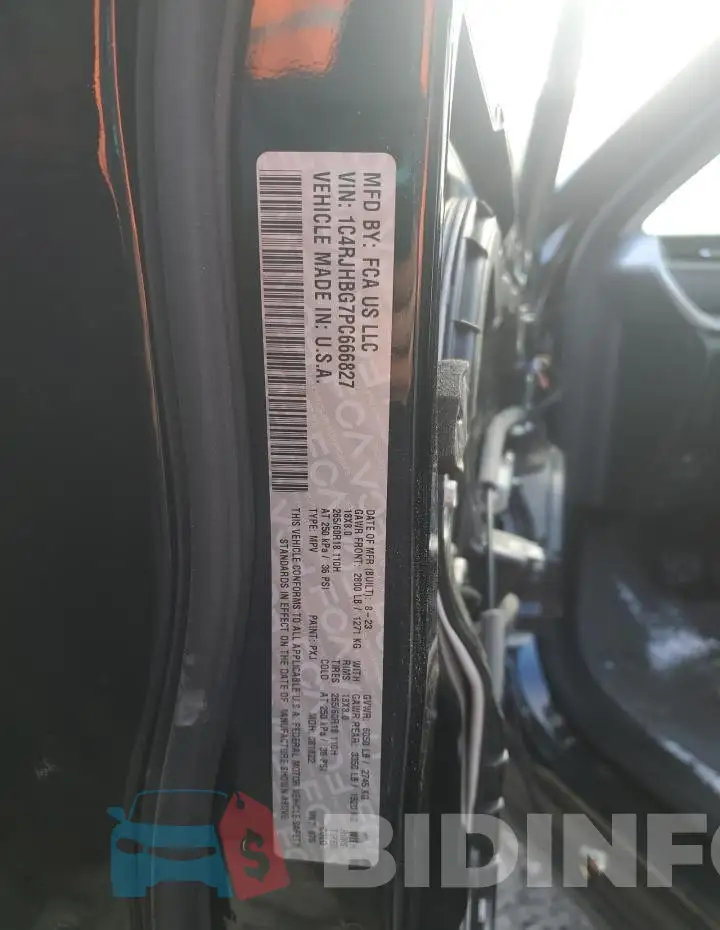 1C4RJHBG7PC666827 Photo# 13
