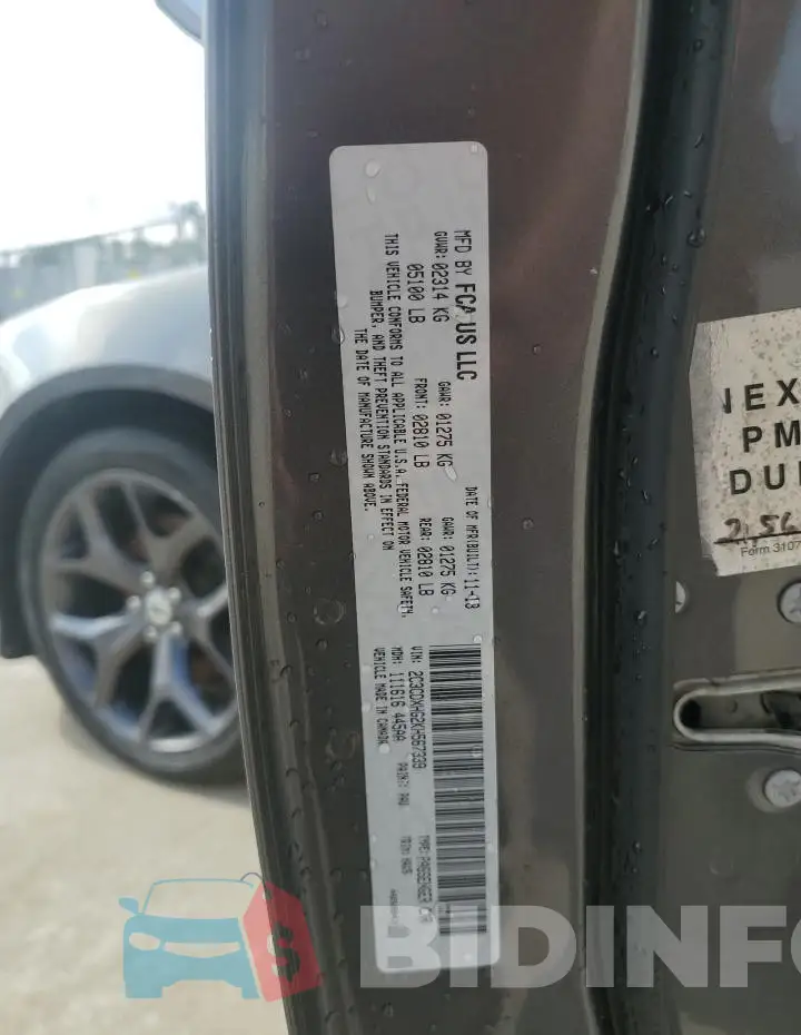 2C3CDXHG2KH567339 Photo# 12