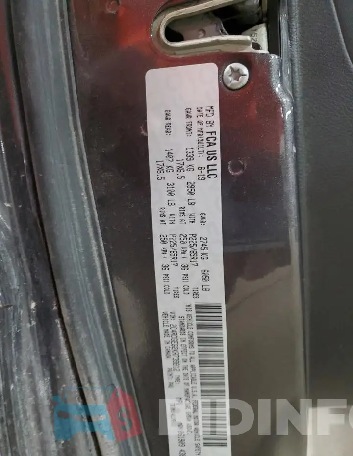 2C4RDGEG2KR739812 Photo# 13