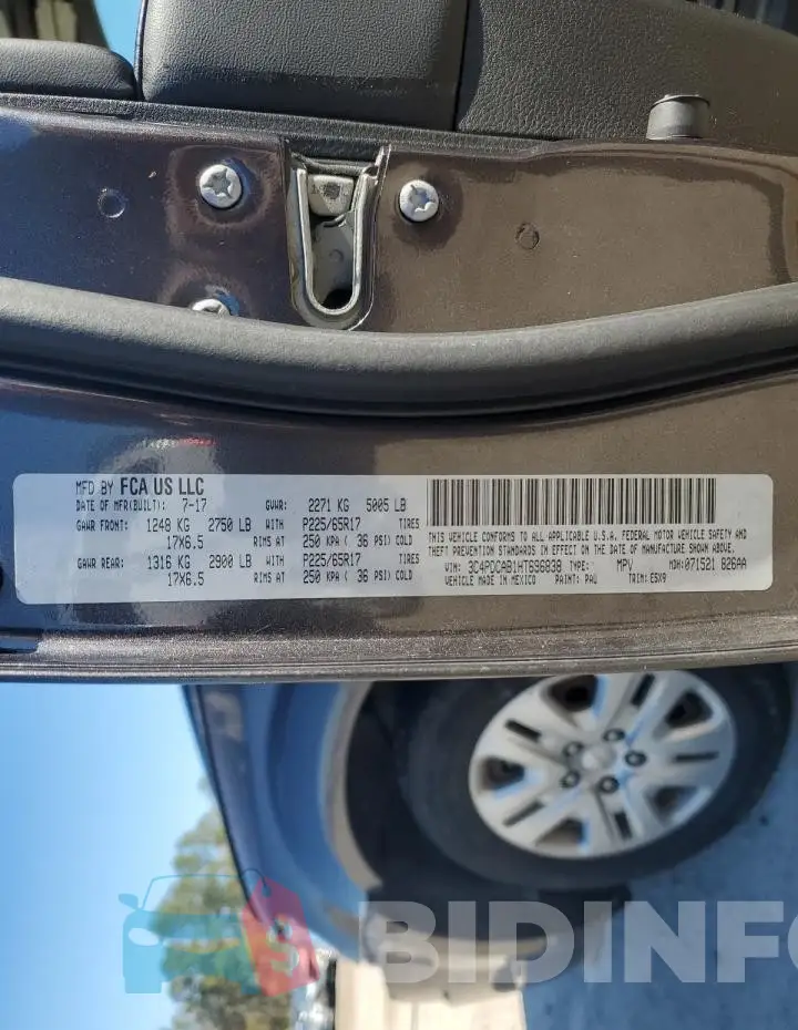 3C4PDCAB1HT696838 Photo# 13
