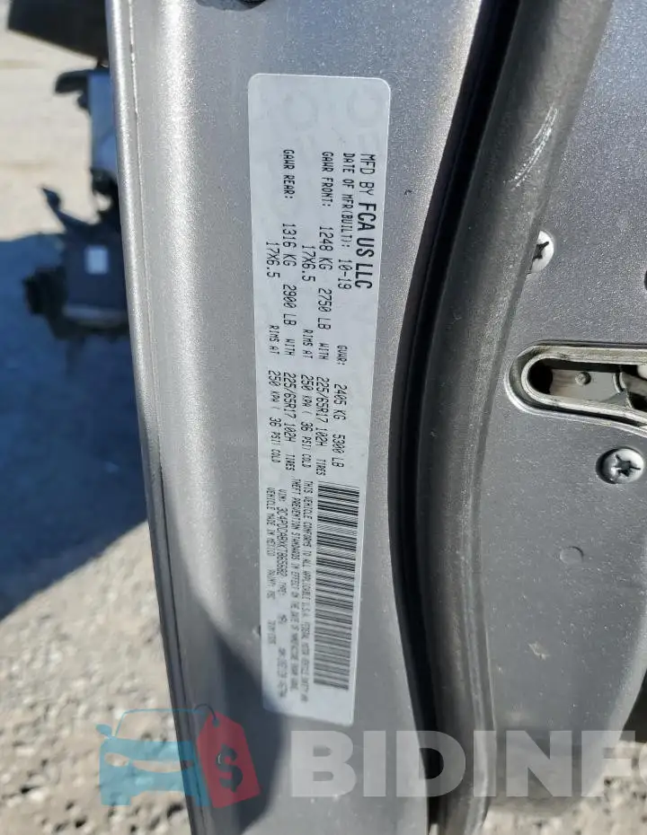3C4PDCABXKT865682 Photo# 12