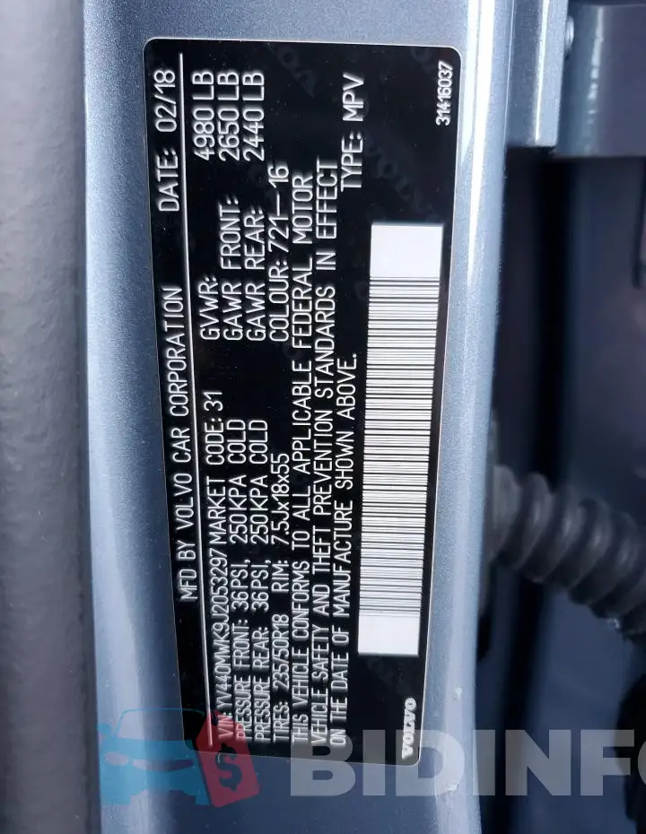 YV440MWK9J2053297 Photo# 13