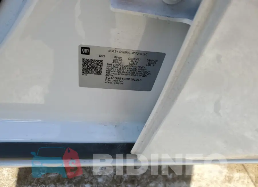 1G1ZD5ST6RF151315 Photo# 13