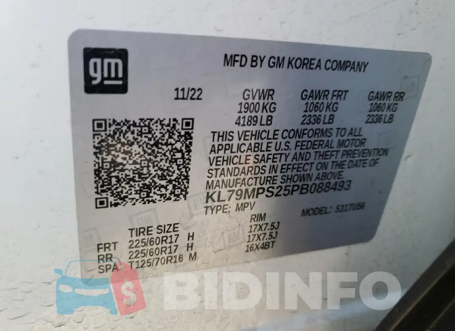 KL79MPS25PB088493 Photo# 13