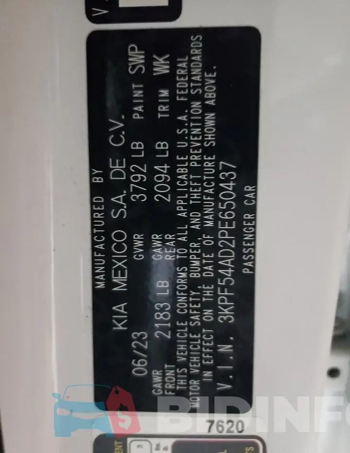 3KPF54AD2PE650437 Photo# 12