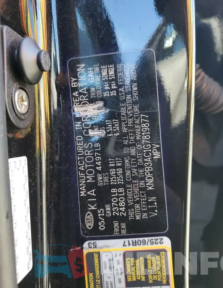 KNDPB3AC1G7819877 Photo# 13