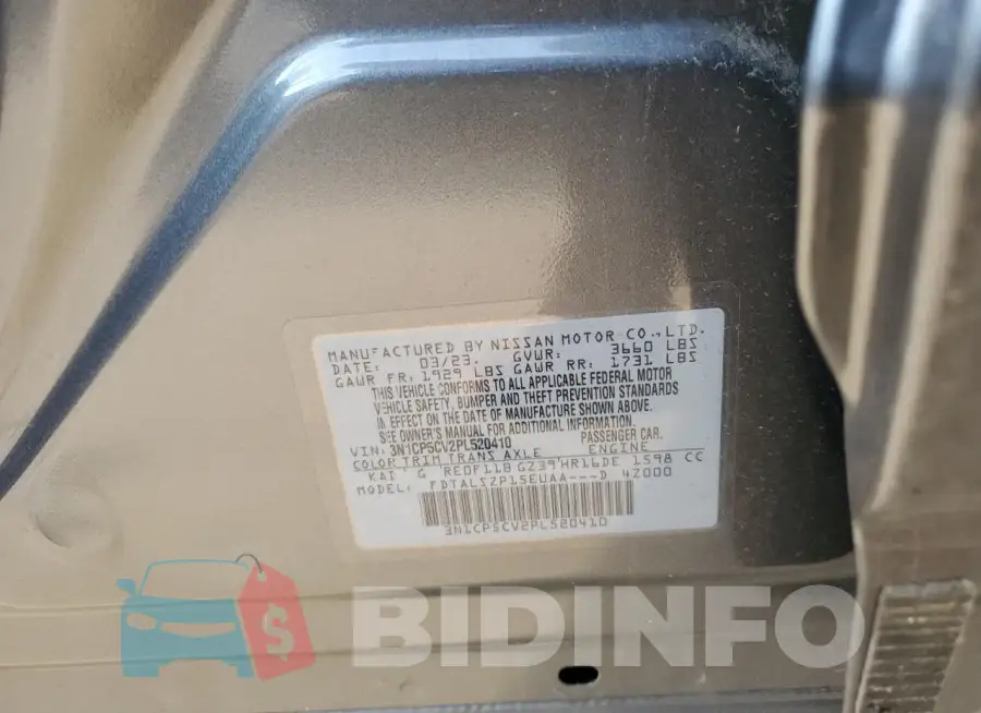 3N1CP5CV2PL520410 Photo# 13