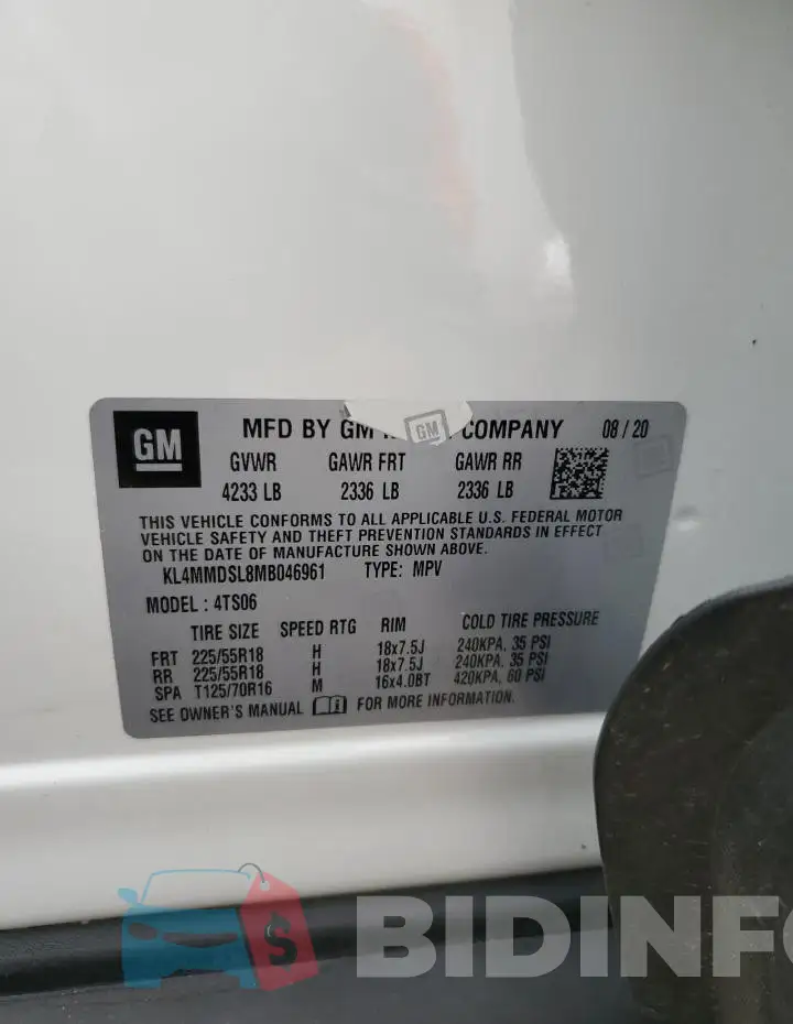 KL4MMDSL8MB046961 Photo# 13
