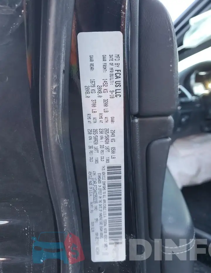 1C4RJFCGXKC552235 Photo# 13
