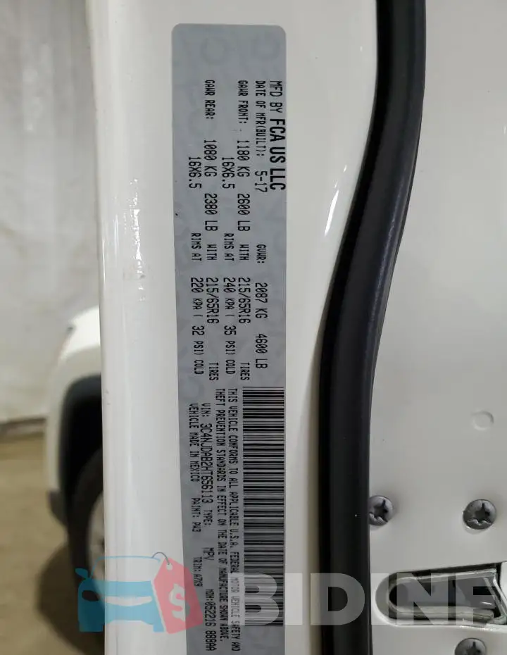 3C4NJDAB2HT656113 Photo# 14