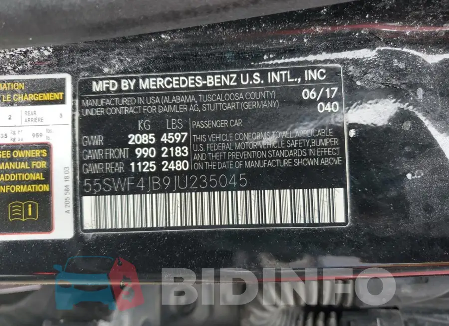 55SWF4JB9JU235045 Photo# 12