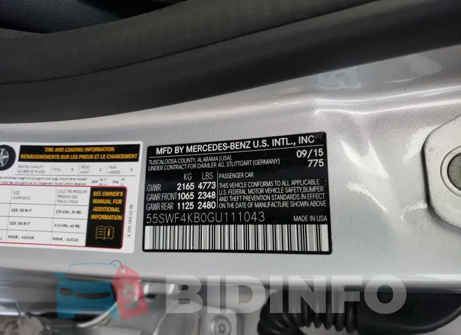 55SWF4KB0GU111043 Photo# 12