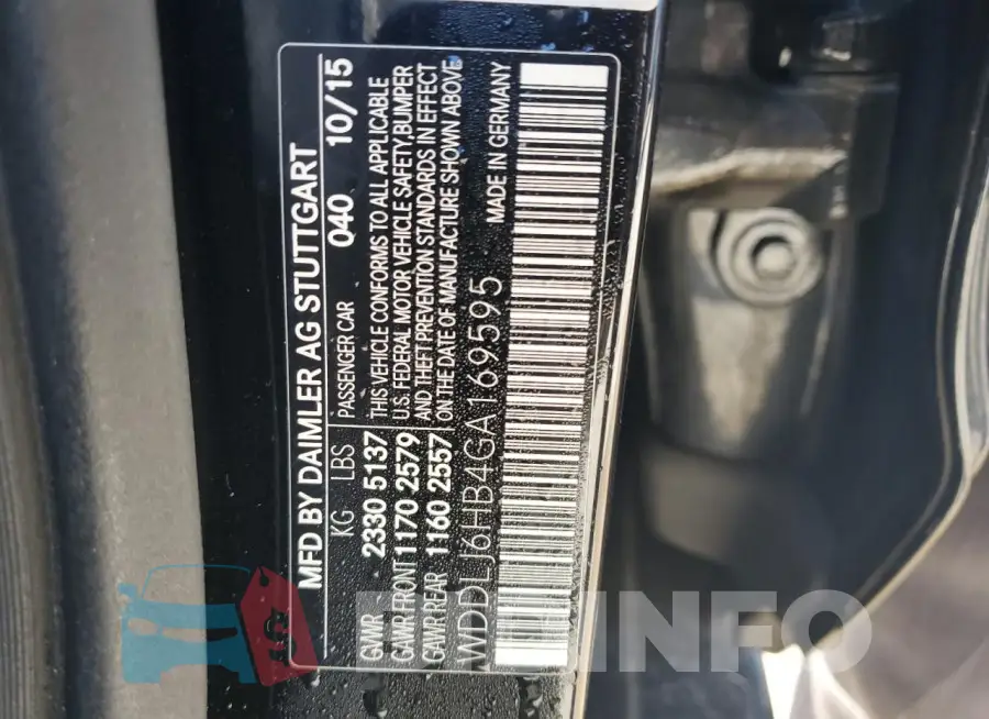WDDLJ6HB4GA169595 Photo# 13