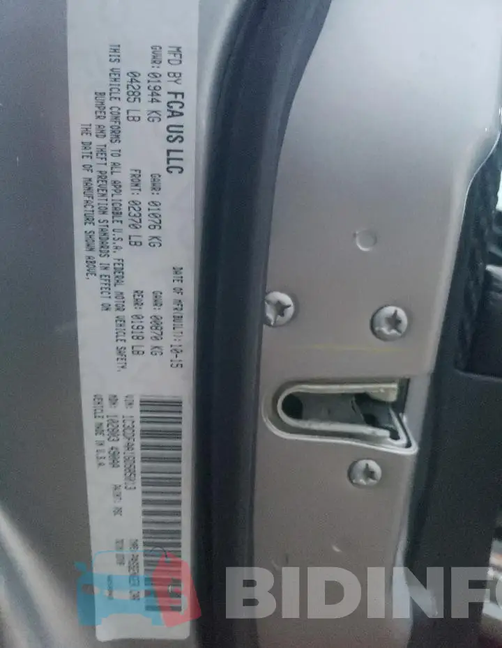1C3CDFAA1GD585013 Photo# 12