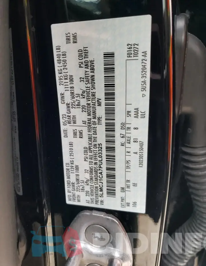 5LMCJ1CA7PUL03325 Photo# 13