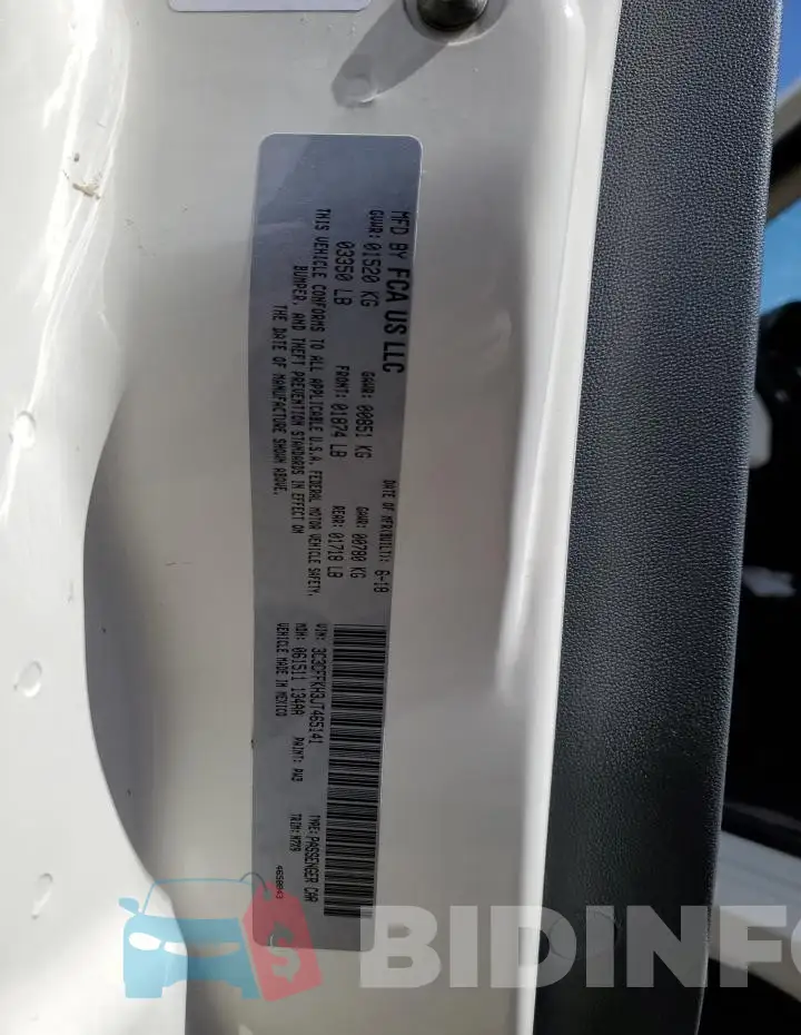 3C3CFFKH3JT465141 Photo# 13