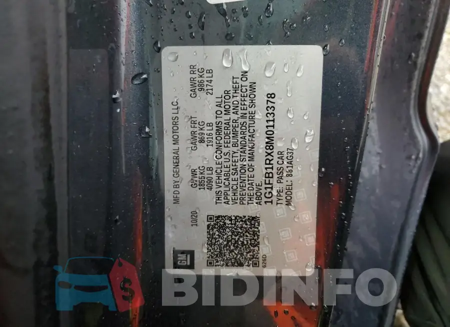 1G1FB1RX8M0113378 Photo# 12
