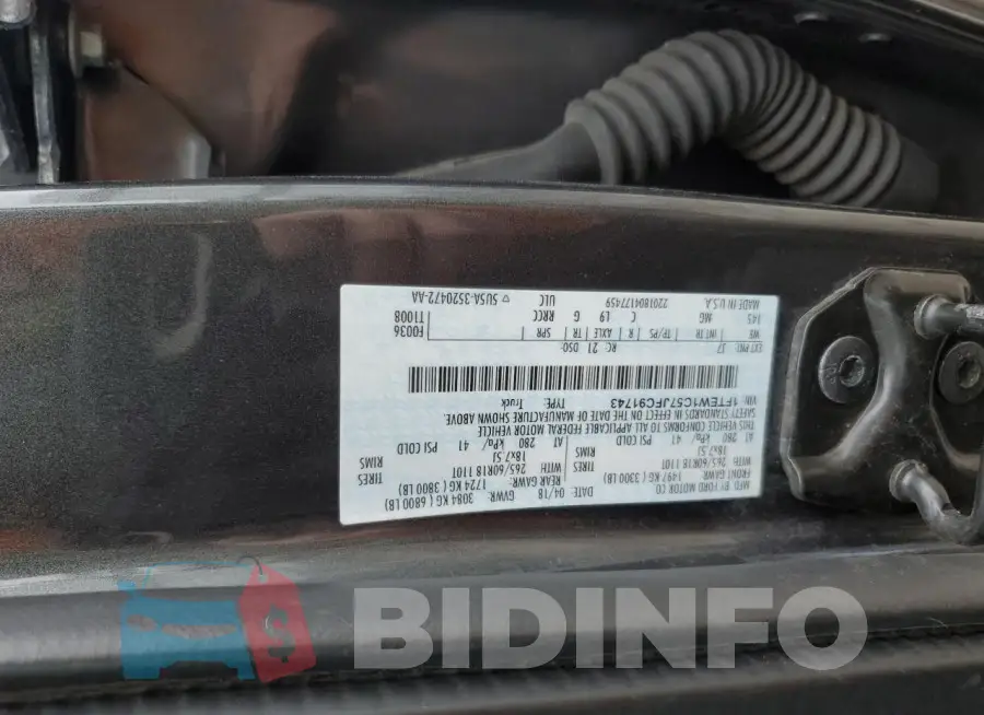 1FTEW1C57JFC91743 Photo# 12