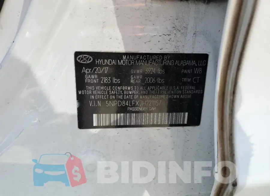 5NPD84LFXJH221157 Photo# 12
