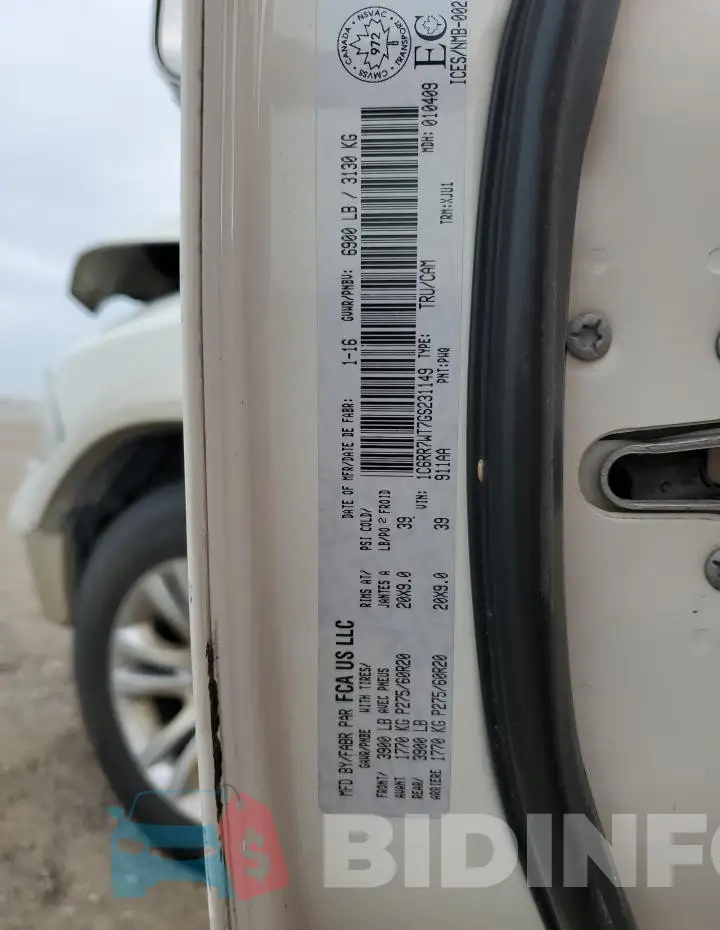 1C6RR7WT7GS231149 Photo# 13