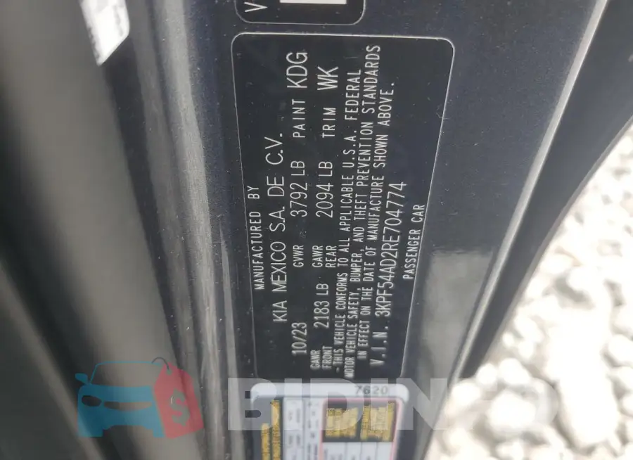 3KPF54AD2RE704774 Photo# 12