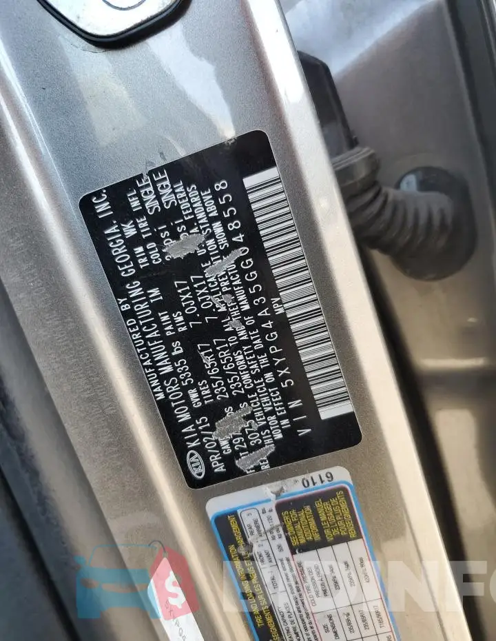 5XYPG4A35GG048558 Photo# 13