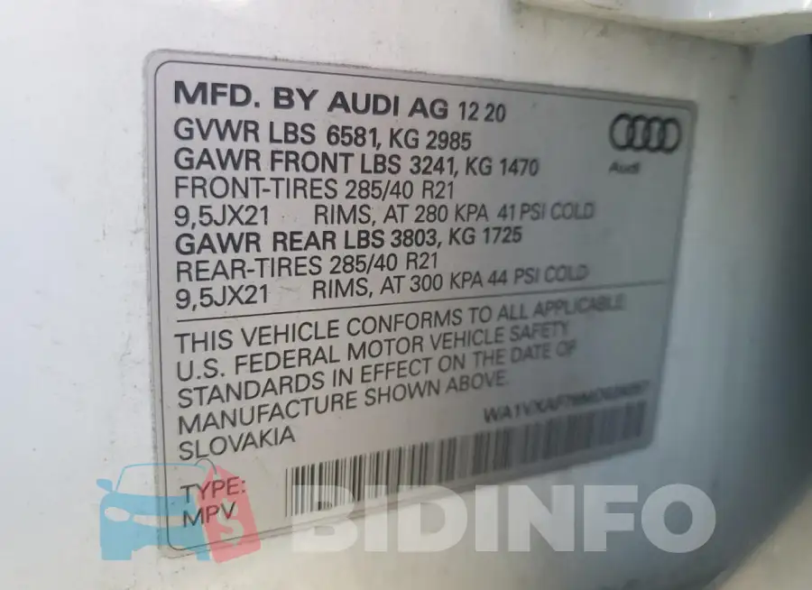 WA1VXAF79MD026357 Photo# 14