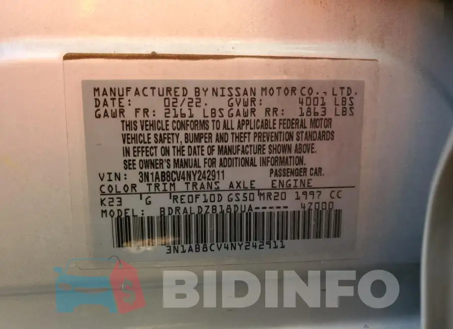 3N1AB8CV4NY242911 Photo# 12