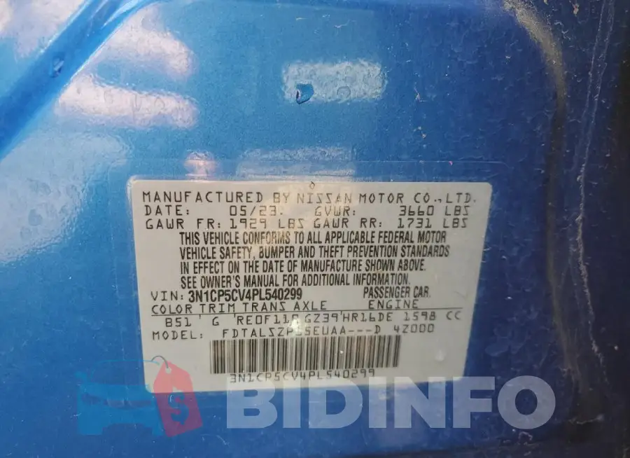 3N1CP5CV4PL540299 Photo# 13