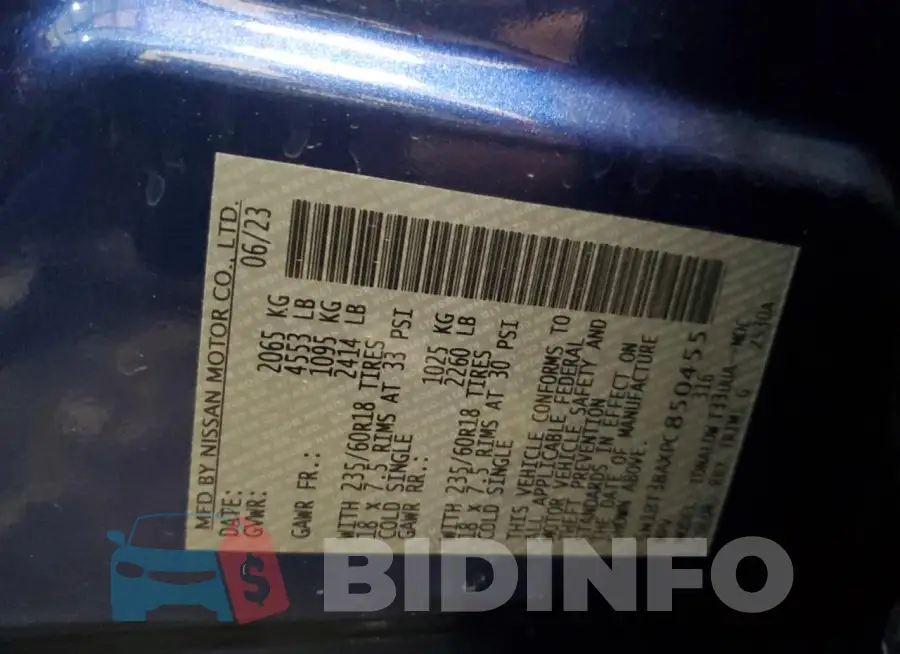 5N1BT3BAXPC850455 Photo# 13