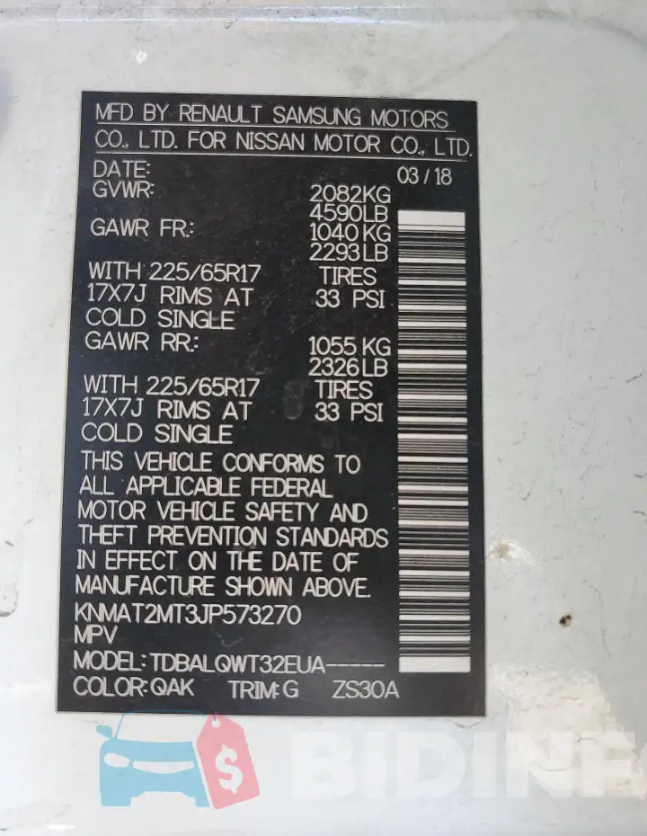 KNMAT2MT3JP573270 Photo# 13