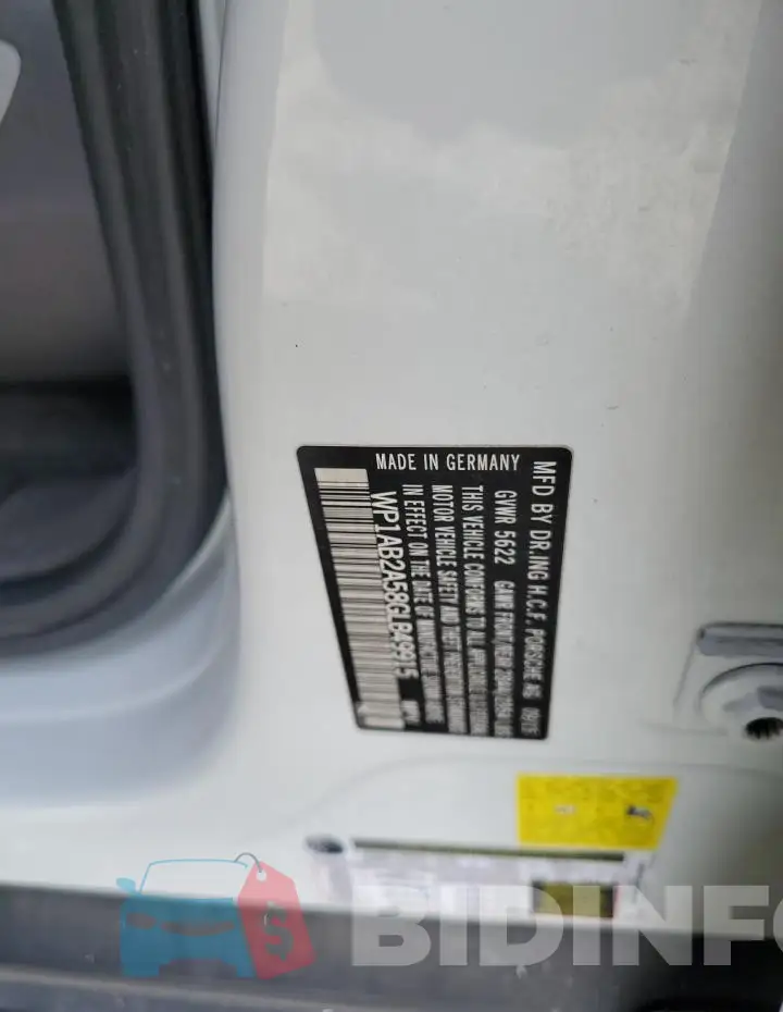 WP1AB2A58GLB49915 Photo# 13