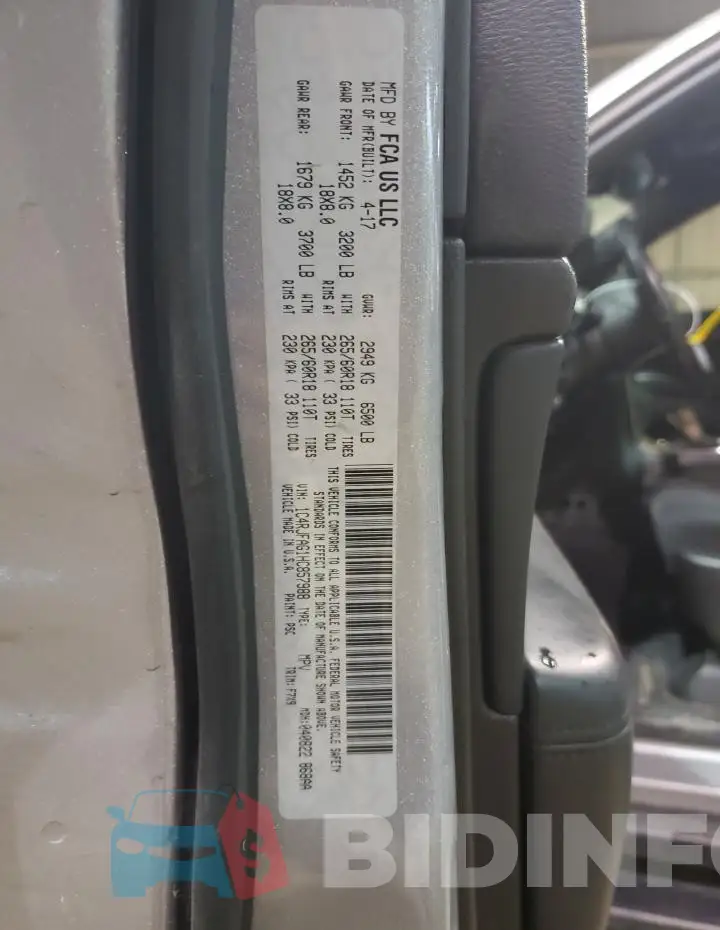 1C4RJFAG1HC857988 Photo# 14