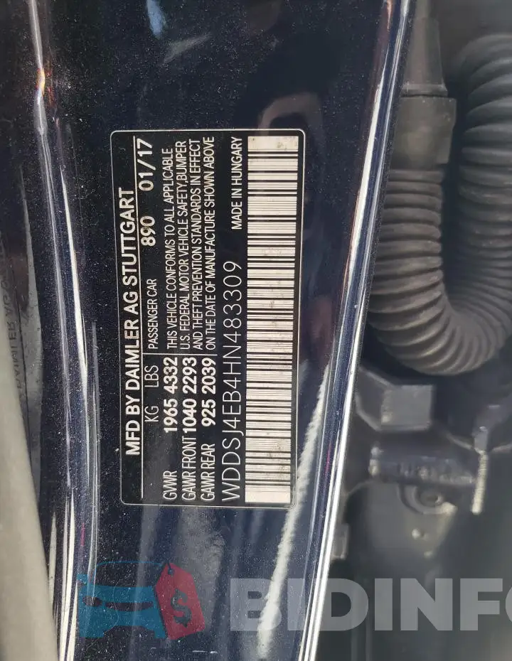 WDDSJ4EB4HN483309 Photo# 12