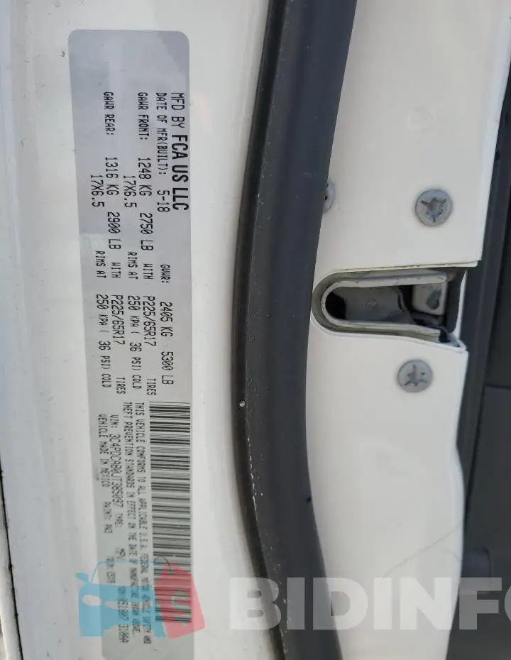 3C4PDCAB0JT385097 Photo# 13