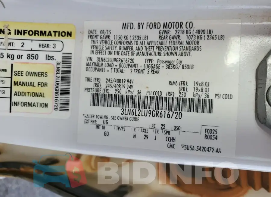 3LN6L2LU9GR616720 Photo# 12
