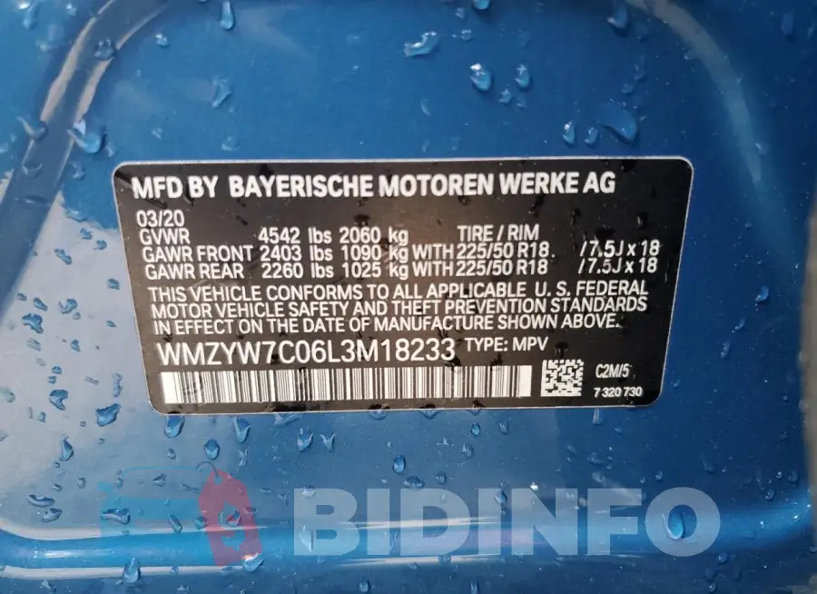 WMZYW7C06L3M18233 Photo# 13