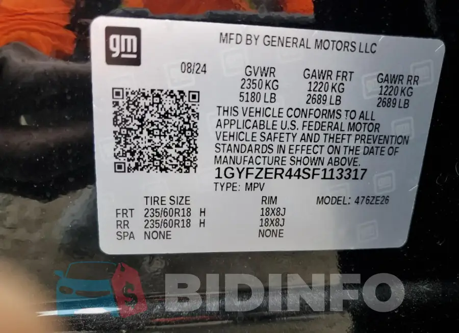 1GYFZER44SF113317 Photo# 12