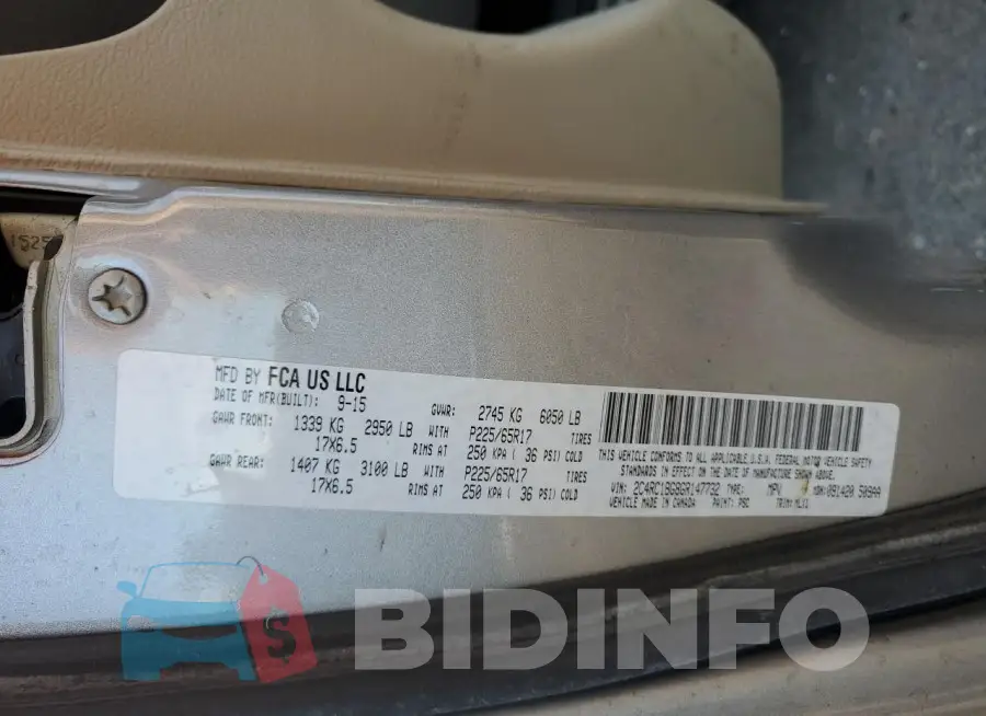 2C4RC1BG8GR147732 Photo# 13