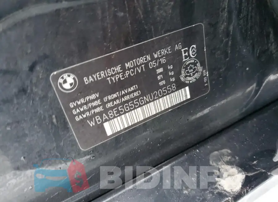 WBA8E5G55GNU20558 Photo# 12