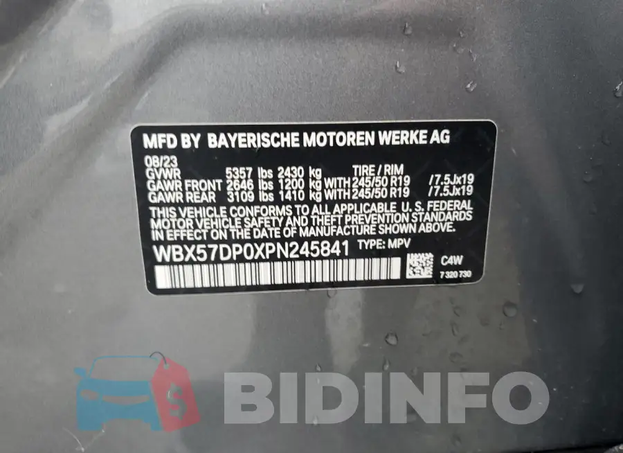WBX57DP0XPN245841 Photo# 12