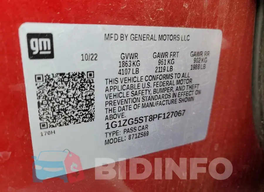 1G1ZG5ST8PF127067 Photo# 12