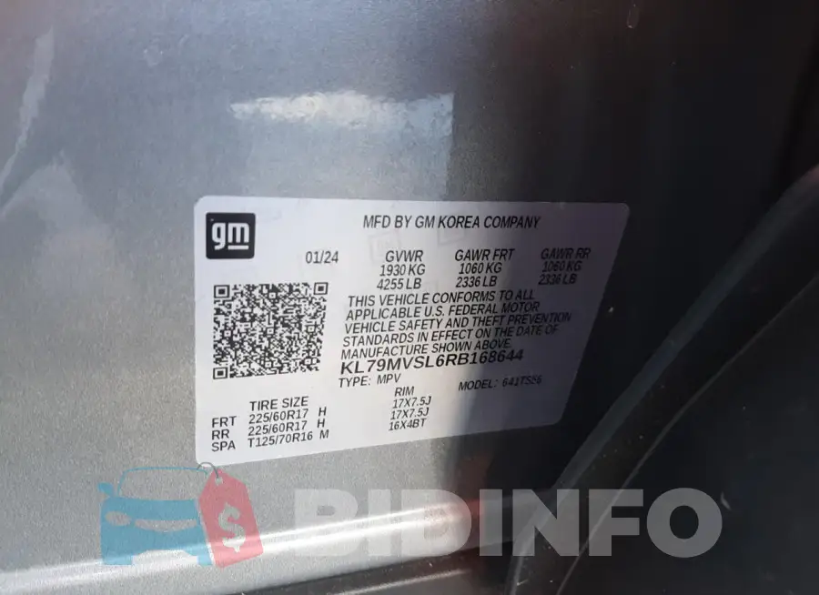 KL79MVSL6RB168644 Photo# 13