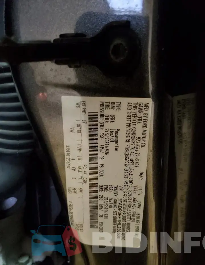 1FADP3FE1HL238506 Photo# 12