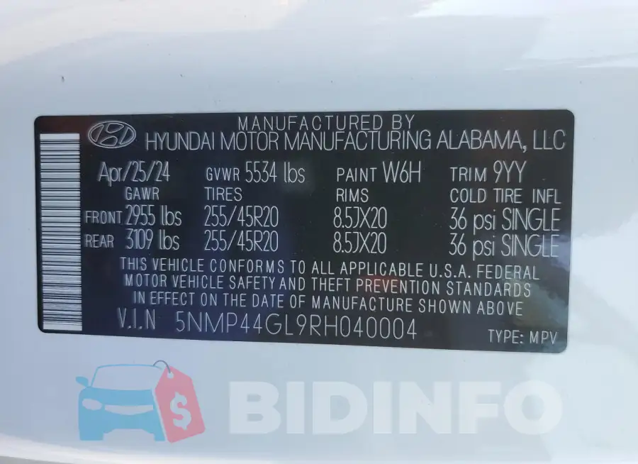 5NMP44GL9RH040004 Photo# 13