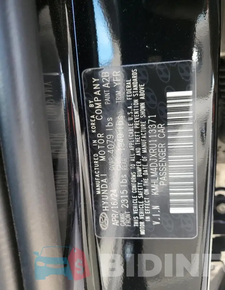 KMHLM4DJXRU113371 Photo# 12
