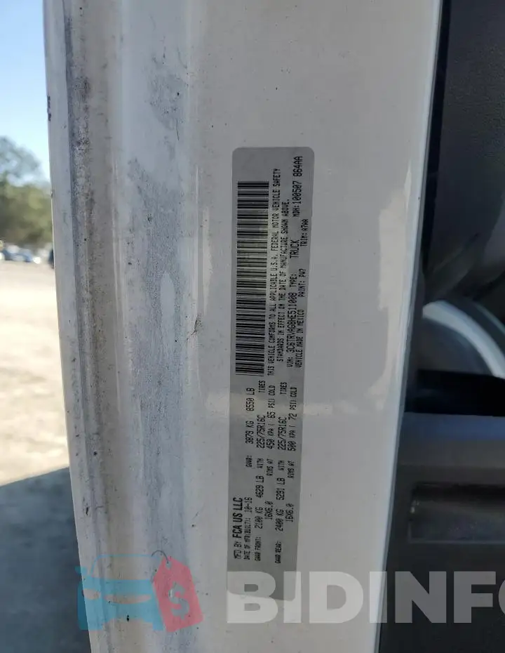 3C6TRVAG8HE511008 Photo# 13