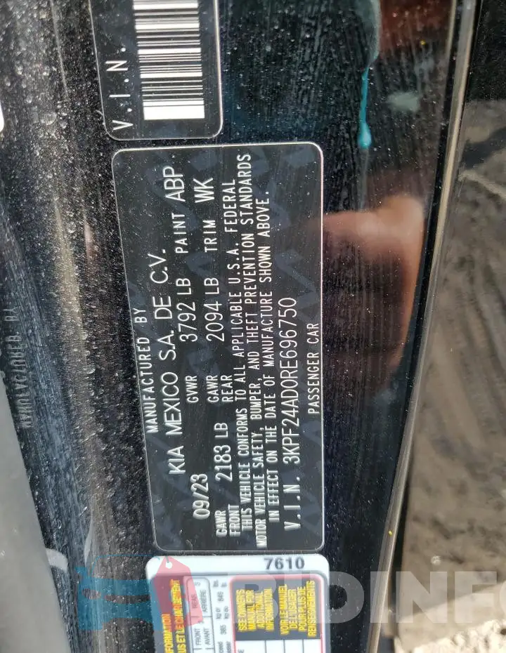 3KPF24AD0RE696750 Photo# 12