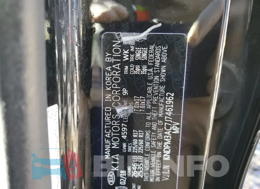 KNDPM3AC7J7461962 Photo# 13