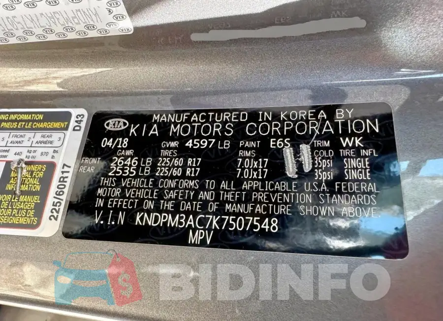 KNDPM3AC7K7507548 Photo# 10